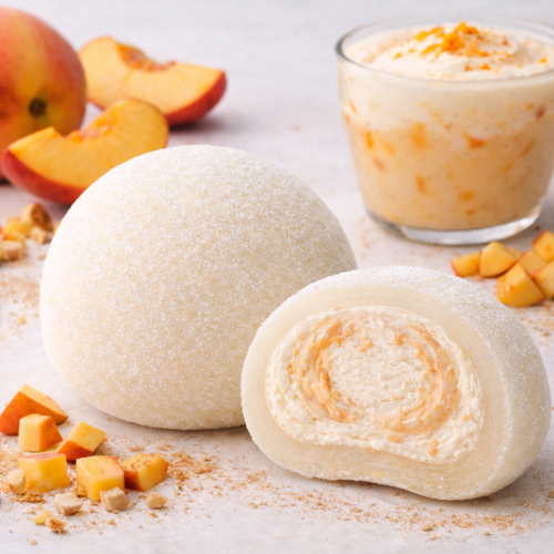 Peach Lassi Mochi