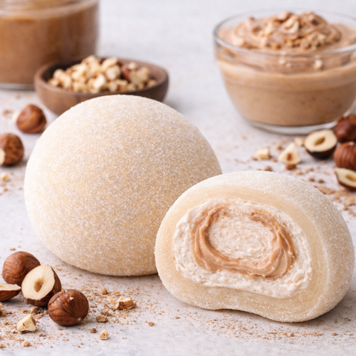 Hazelnut Creme Mochi